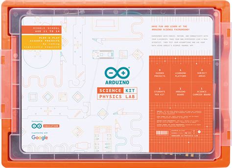 Ard Kit Lab De Arduino Science Kit Physics Lab En At Reichelt