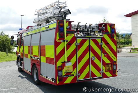 YK64 GZB West Yorkshire Fire And Rescue Service Volvo Emergency One