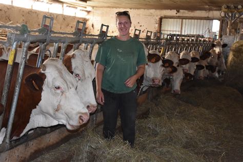 Champagnole Agriculture Zoé Pernot a trouvé sa voie dans lagriculture