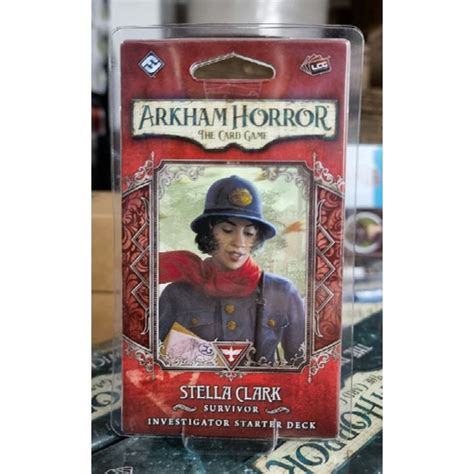 Arkham Horror Lcg Stella Clark Investigator Deck Card Game Shopee