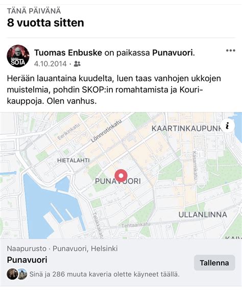 Tuomas Enbuske On Twitter Jos Olin Kahdeksan Vuotta Sitten