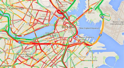 Boston Com Traffic Map Zip Code Map