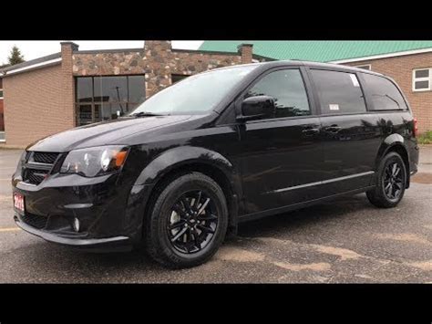 2019 Brilliant Black Crystal Dodge Grand Caravan GT YouTube