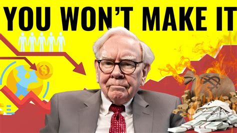 Warren Buffet Worst Mistakes You Can Make During A Recession Youtube