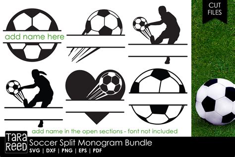 Soccer Split Monogram Bundle