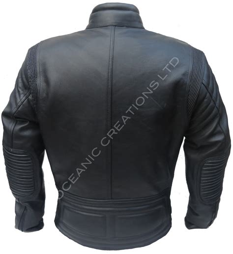 Ce Armoured Leather Motorcycle Motorbike Racing Jacket Xs 11xl Ebay