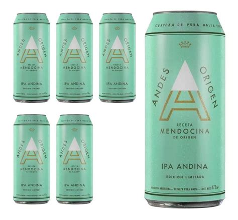 Cerveza Andes Origen Ipa Lata 473ml Pack X24 Mebuscar Argentina