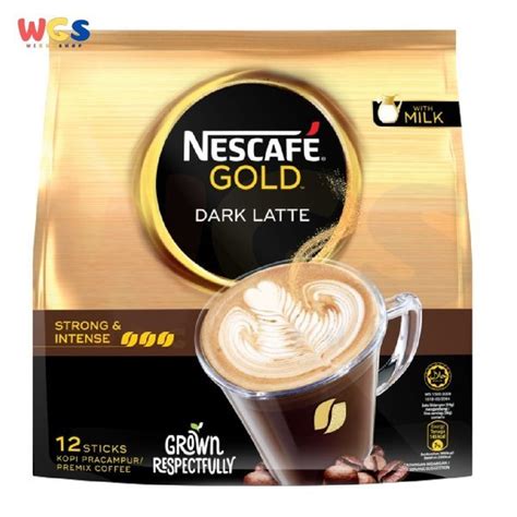 Jual Nescafe Gold Dark Latte Strong Intense Sticks X G Di Lapak