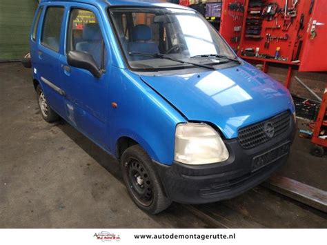 Opel Agila V Sloopvoertuig Blauw