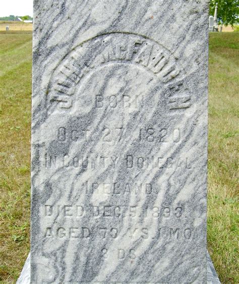 John McFadden 1820 1893 Find A Grave Memorial