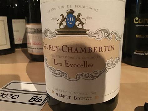 2018 Maison Albert Bichot Gevrey Chambertin Les Evocelles France