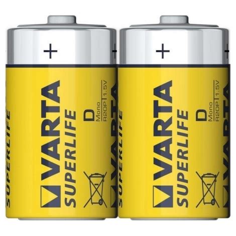 Varta St Zink Kohle Batterie Superlife D V Beleuchtung