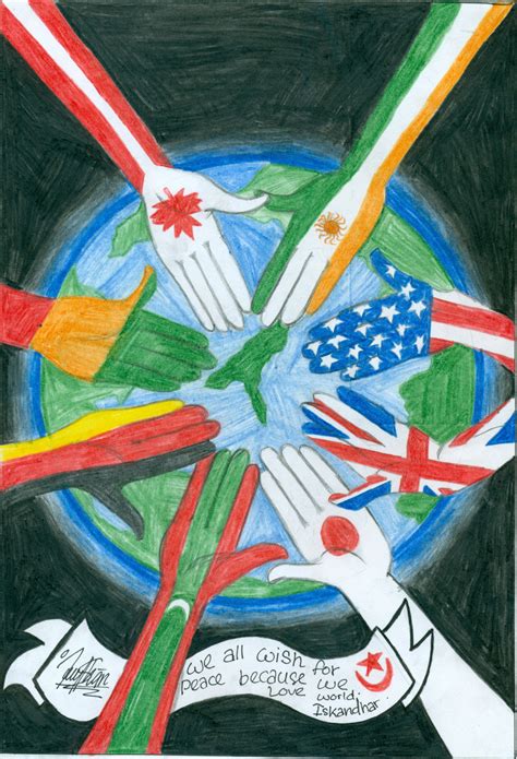 20 New For Winner World Peace Drawing Competition Sarah Sidney Blogs