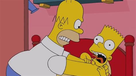 Los Simpson Homero No Va A Estrangular Más A Bart Perfil