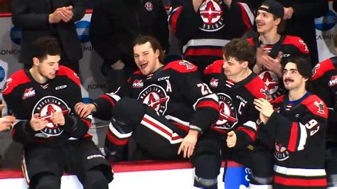 Warriors Cruise Past Americans On Friday Moose Jaw Warriors