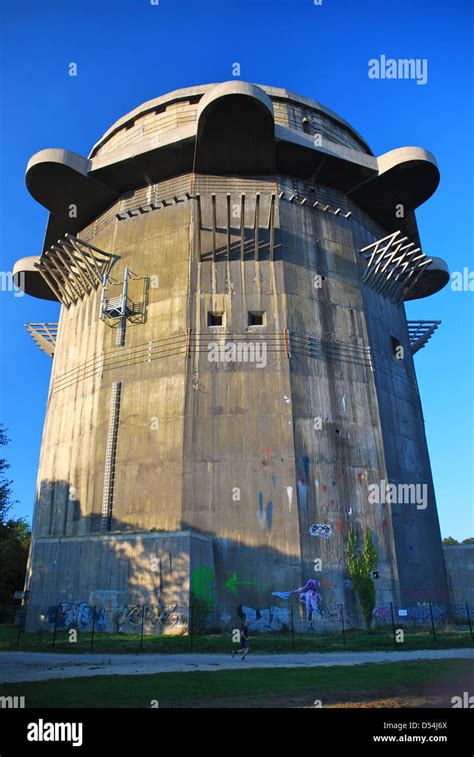 Flak tower G, Vienna Stock Photo - Alamy