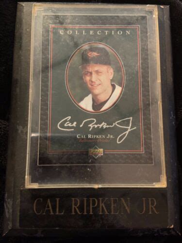 Upper Deck Cal Ripken Jr Collection Ebay