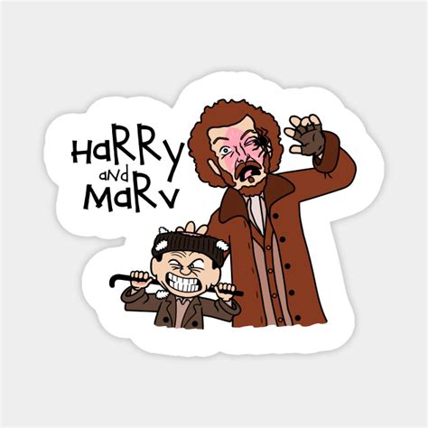 Harry and Marv! - Home Alone - Magnet | TeePublic