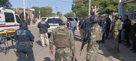 Marina y Policía municipal repelen agresión armada en Cajeme