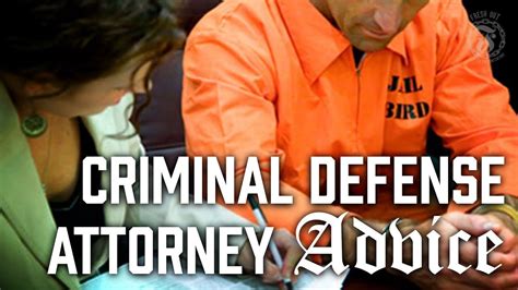 Advice For Criminal Defense Attorneys Prison Talk 11 16 Youtube