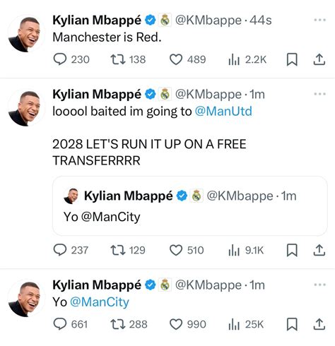 Scammers Release Promote Mbappe After Hacking Mbappe S Twitter Account