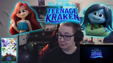 Ruby Gillman Teenage Kraken Official Trailer Reaction Youtube