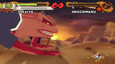 Jiraiya Vs Orochimaru Insane Naruto Shippuden Ultimate Ninja