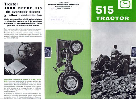 John Deere 515 Folleto An 1 Le Blog Du Tracteur