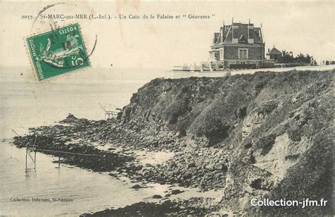 CPA FRANCE 44 St Marc sur Mer Un coin de la falaise et Géorama