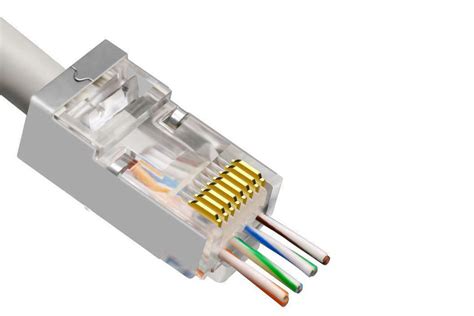 Easy Connect Cat 6 FTP Modular EZ Connector Up To AWG 23