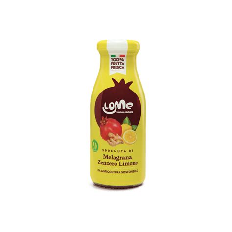 Lome Super Fruit Spremuta Di Melagrana Zenzero E Limone Foodu