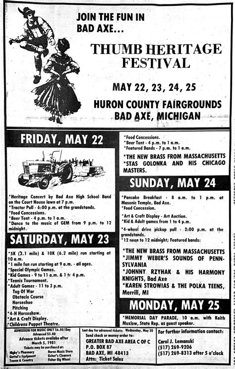 A Look Back At The Archives Of The Huron Daily Tribune From May Of