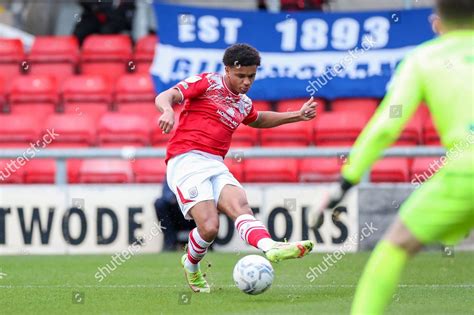 Crewe Alexandra Defender Rio Adebisi 3 Editorial Stock Photo Stock