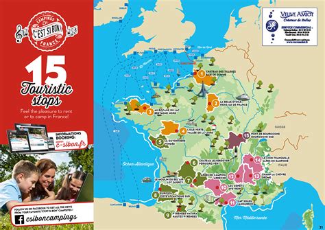 Haut 81 Imagen Carte Des Camping En France Fr Thptnganamst Edu Vn