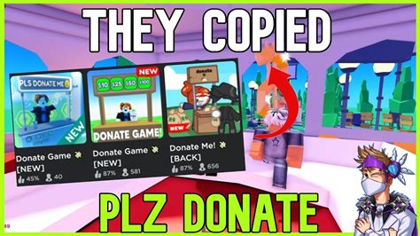 Playing Plz Donate Rip Offs Youtube