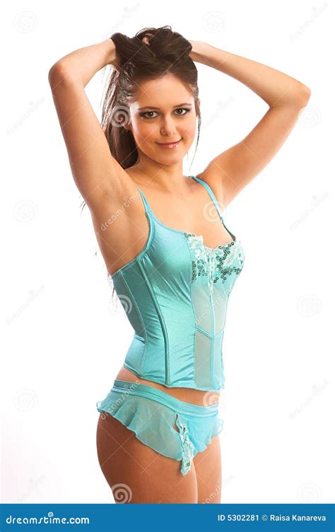 Woman In Lingerie Stock Image Image Of Elegance Legs