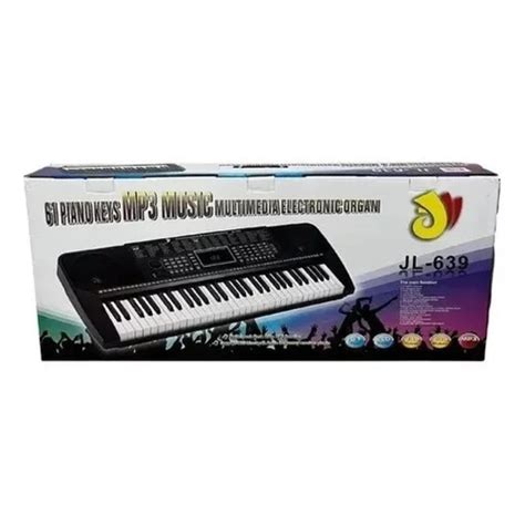 Ripley Piano Electrico Teclado Musical Teclas Con Microfono