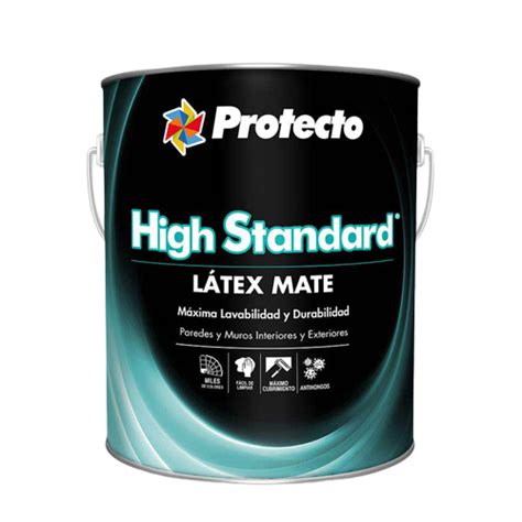 Pintura De Aceite Protecto High Standard Intermedia Activa En Galon