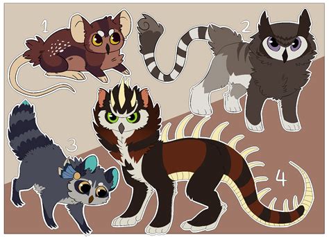 Owl Hybrid Adoptables Closed By Vencentio On Deviantart