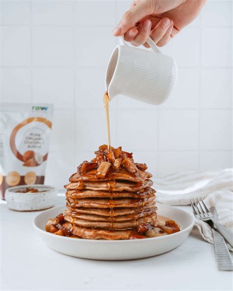 Irresistible Vegan Apple Cinnamon Pancakes From Scratch Recipe Dishing Up Plants