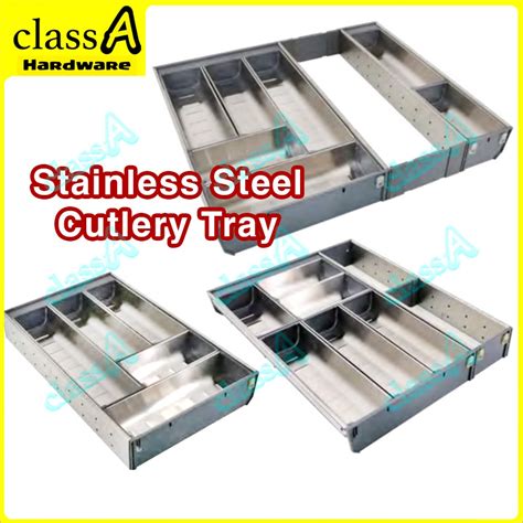 Classahw Stainless Steel Spoon Fork Chopstick Tray Kitchen Drawer