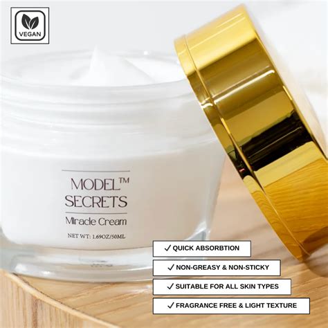 Moisturising Face Cream Model Secrets