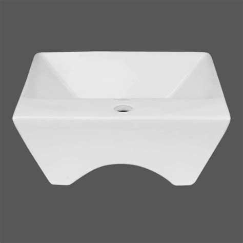 Ceramic Hindware Quadra Table Top Wash Basin White At Rs 7650 In Ghaziabad