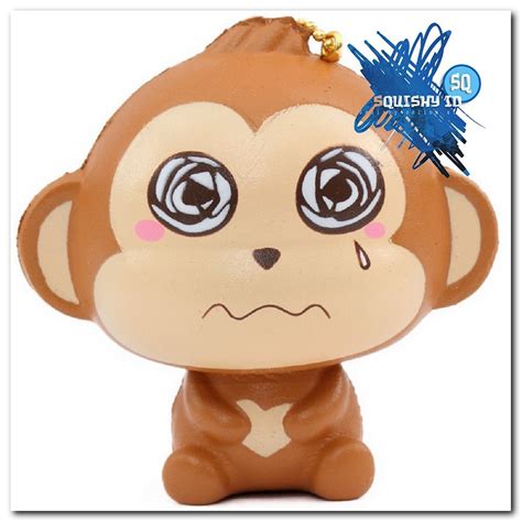 Jual Squishy Baby Monkey Licensed Punimaru Squishy Monyet Emoticon