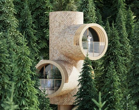 A Creatively Designed Cool Treehouse Gessato