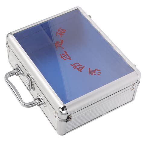 Tool Boxes Portable Silver Aluminum Alloy Metal Storage Removable Fire ...