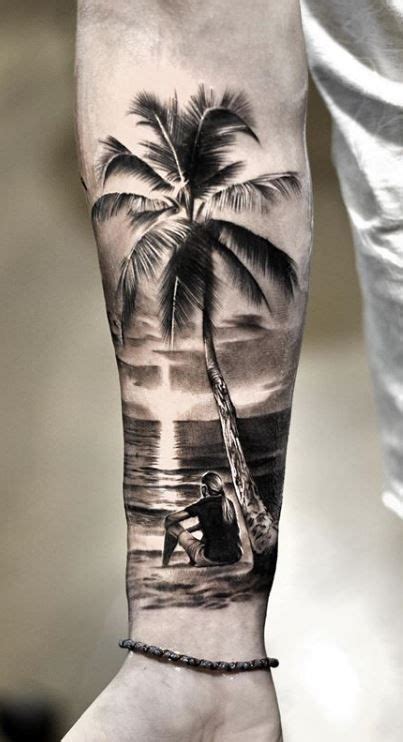 125 Unique Palm Tree Tattoos You Ll Need To See Tattoo Me Now Palm