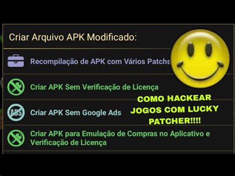 Como Ultilizar O Lucky Patcher E Hackear Jogos Atualizado Youtube