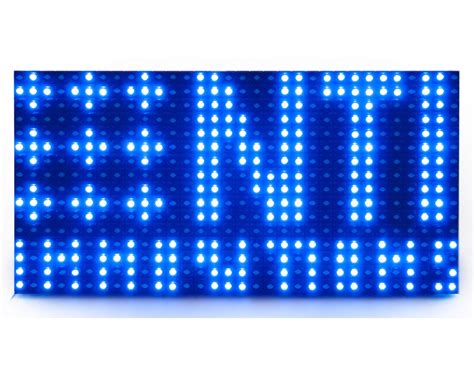 Panel P10 Moduł Led 32x16 Raspberry Pi Niebieski 7591683399