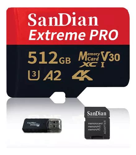 Tarjeta De Memoria Extreme Pro Micro Sd 512gb Meses Sin Intereses